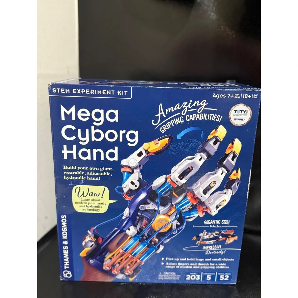 Thames Kosmos Mega Cyborg‎ Hand STEM Experiment Kit Ages 7 Plus NEW